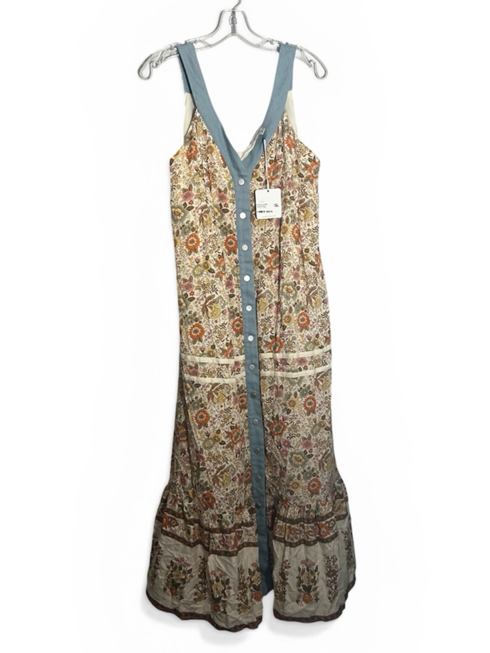 Davi & Dani Floral Maxi Dress